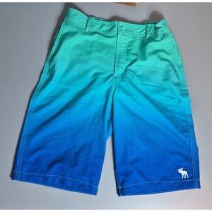 Abercrombie Fitch Kids Boys Pool To Play Hybrid Swim Trunks Shorts 15/16